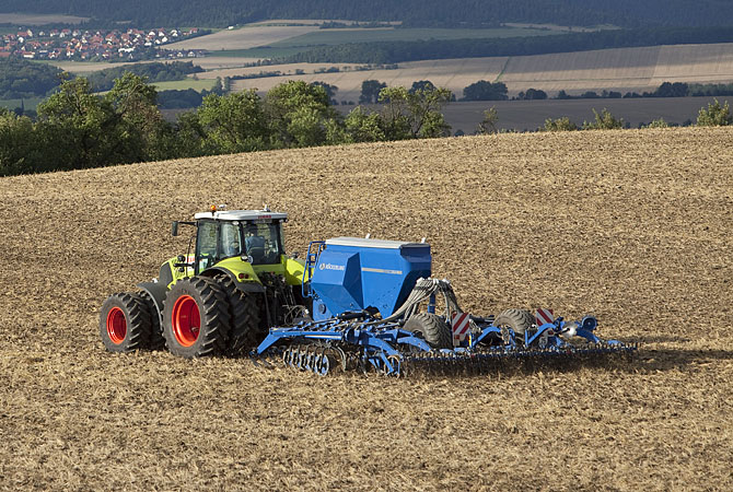 Köckerling Sä Technik Ultima CS Arbeitsstellung