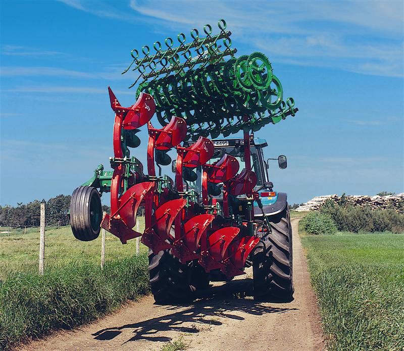 Kverneland Packomat Transportstellung Kubota